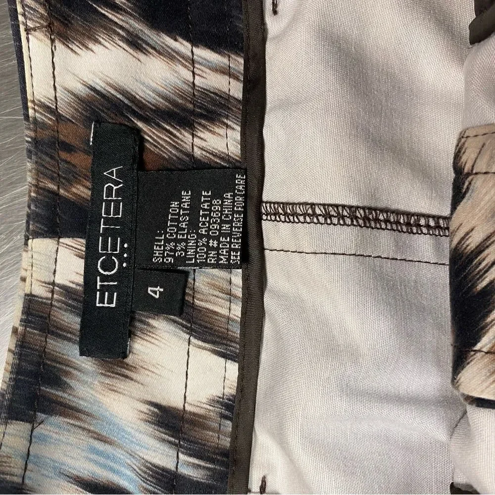 Etcétera Button Down Pockets Skirt